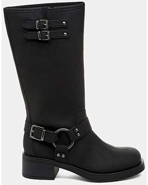 Rocket Dog Nash Biker Boots - Black