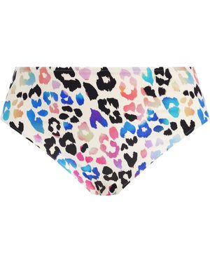 Elomi Party Bay Mid Rise Bikini Brief - Blue