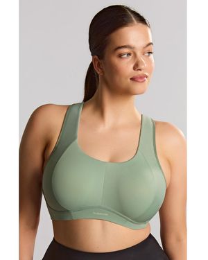 SCULPTRESSE Thrive Wired Sports Bra - Green