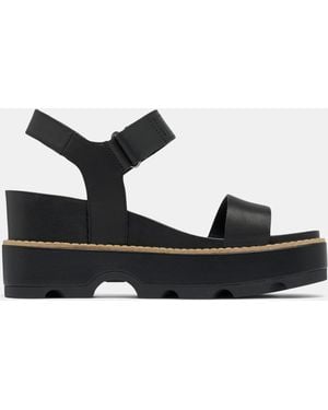 Sorel Joanie Iv Y Strap Wedge - Black