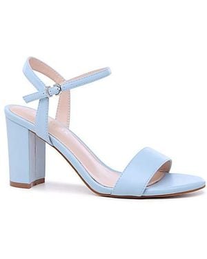 Paradox London Harmonia Heeled Sandals - Blue