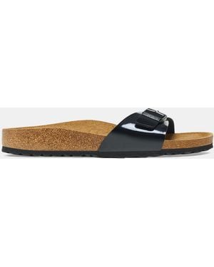 Birkenstock Madrid Patent Sandals - Black