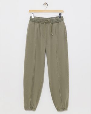 Simply Be Seam Detail Joggers - Natural