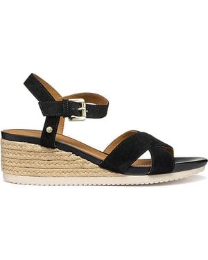 Geox D Ischia Corda Sandal - Black