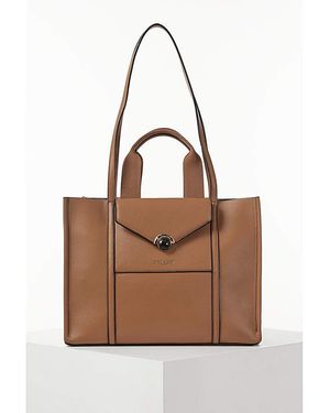 LUELLA GREY LONDON Luella Darcy Laptop Tote - Brown