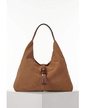LUELLA GREY LONDON Luella Pandora Suede Hobo - Brown