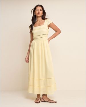 Nobody's Child Jessy Midi Dress - Natural