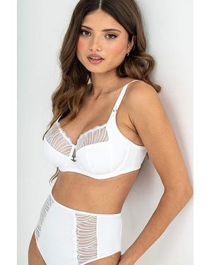 Pour Moi Olivia Side Support Bra - White
