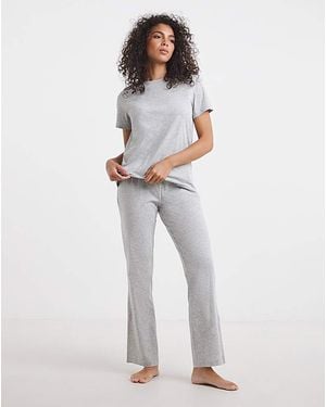 Pretty Secrets Back To Basics Pj Set - White