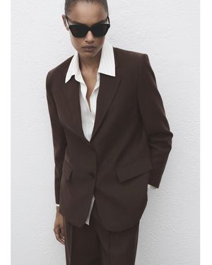 Mango Blazer Verona - Brown