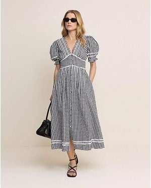 Nobody's Child Saffy Midi Dress - Black
