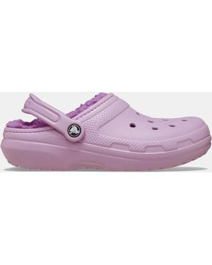 Crocs™ Fleece Lined Classic Clog D Fit - Purple