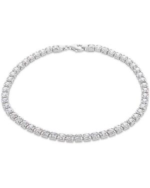 iJewel Sterling Cz Tennis Bracelet - White
