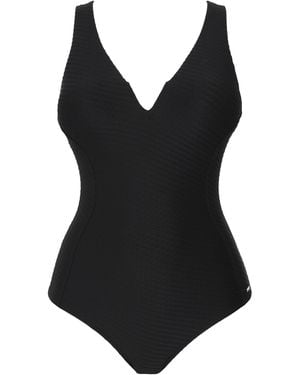 Figleaves Icon Positano Shaping Swimsuit - Black