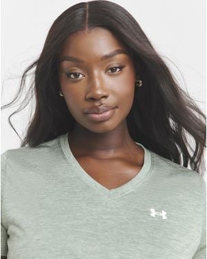Under Armour Tech Ss Twist Top - Green
