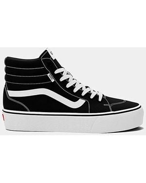 Vans Filmore Hi Platform Trainers - White
