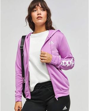 adidas Linear Tracksuit - Purple