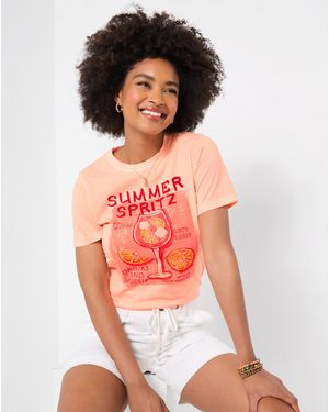 Joe Browns Summer Spritz Tee - Orange