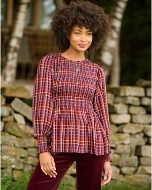 Joe Browns Matilda Checked Blouse - Multicolour