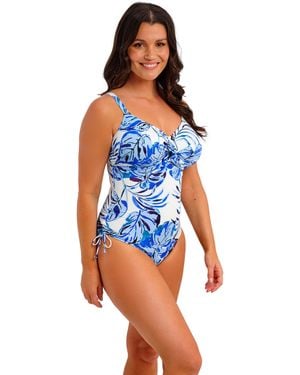 Fantasie Kefalonia Twist Front Swimsuit - Blue