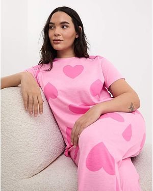 Simply Be Pj Set - Pink