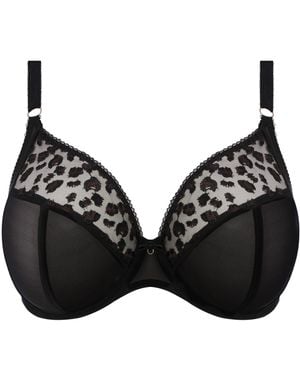 Elomi Namrah Plunge Wired Bra - Black