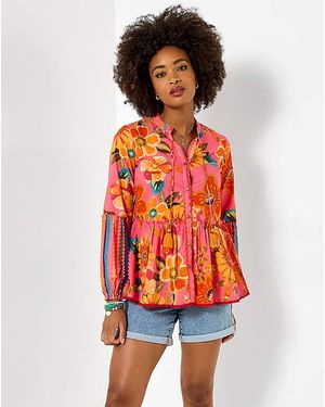 Joe Browns Sunshine Days Printed Top - Red
