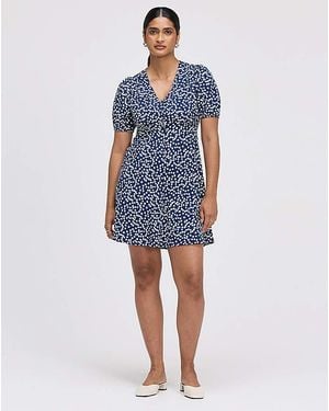 Finery London Ensley Dress - Blue