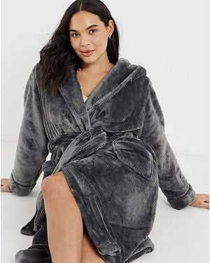 Pretty Secrets Luxury Robe - Grey