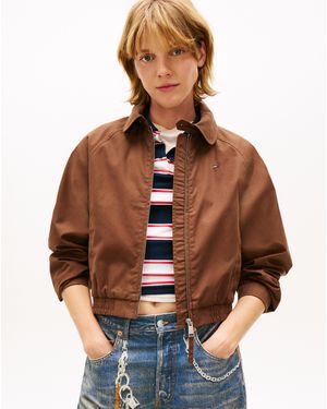 Tommy Hilfiger Cotton Jacket - Brown