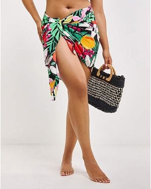 Simply Be Fruit Mini Sarong - Multicolour