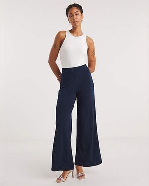 Joanna Hope Regular Palazzo Trouser - Blue