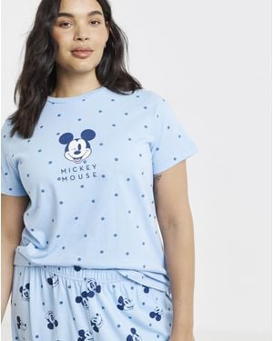 Disney Mickey Mouse License Pyjama Set - Blue