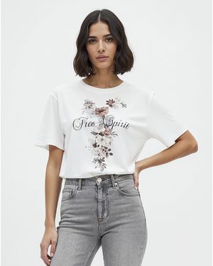 Religion Jillian Relaxed Tee - White
