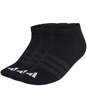 adidas Essential 3 Pack Trainer Socks - Blue
