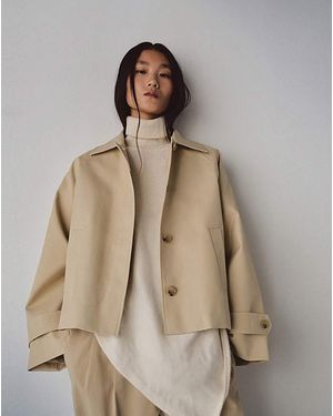 Mango Short Jacket - Natural