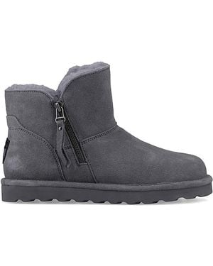 BEARPAW Magnolia Ankle Boot - Grey