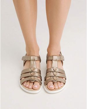 Cushion Walk Fisherman Sandal Eee Fit - White