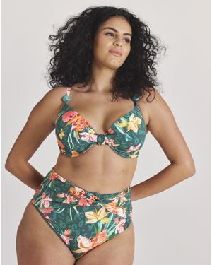 MAGISCULPT Twist Front Bikini Bottoms - Multicolour