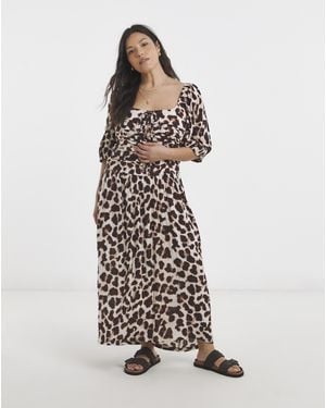 Simply Be Crinkle Dress - White