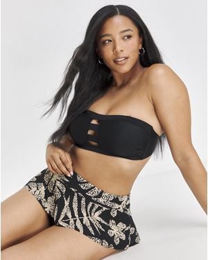 JD Williams Mix And Match Skirted Brief - Black