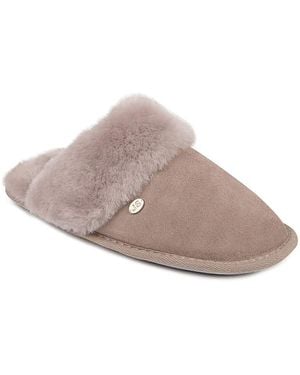 Just Sheepskin Duchess Slippers - Grey