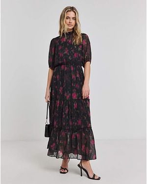 Joanna Hope High Neck Maxi Dress - Blue