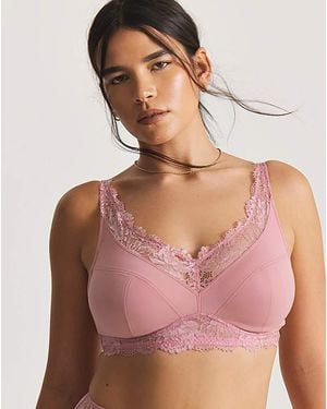 Pretty Secrets Ella Full Cup Non Wired Bra - Brown