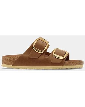 Birkenstock Arizona Lea Buckle Sandals - Brown