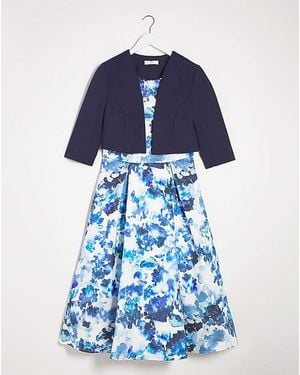 Joanna Hope Prom Dress & Shrug - Blue