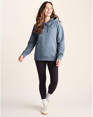 TOG24 Tog24 100% Cotton Relaxed Fit Hoody - Blue