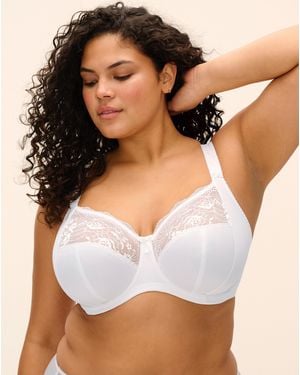 Elomi Morgan Full Cup Wired Bra - White