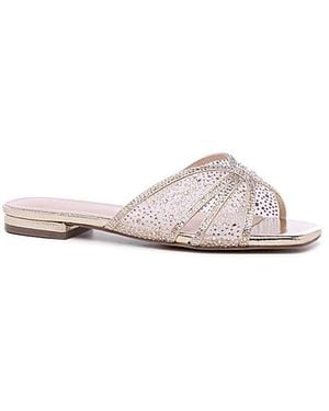 Paradox London Soleil Wide Fit Sandal - White