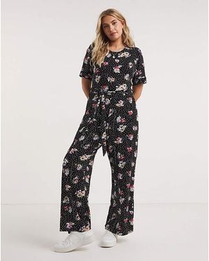 Joe Browns Printed Jumpsuit - Black